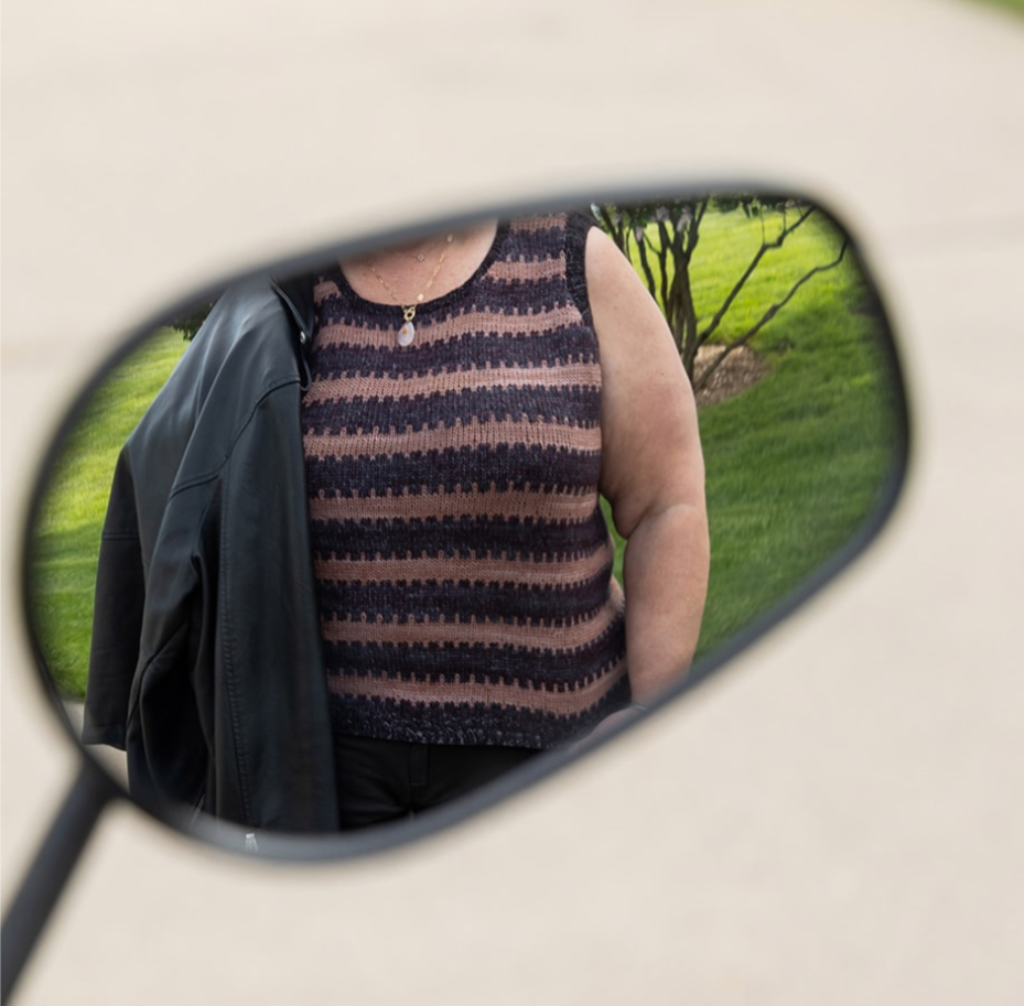 Gearshift and Grace Tank Kits: Flocculent Worsted and Linen Yak DK